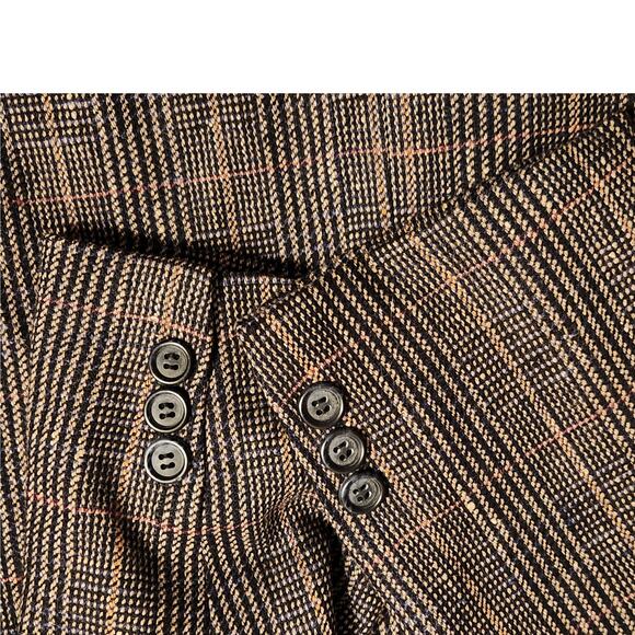 Stallones of Alaska Men’s Blazer Medium Wool Silk Cashmere Plaid - Picture 9 of 9